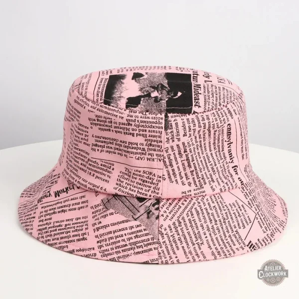 Style steampunk avec le chapeau Daily News Bucklet