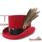 Chapeau cabaret pour une esthétique steampunk