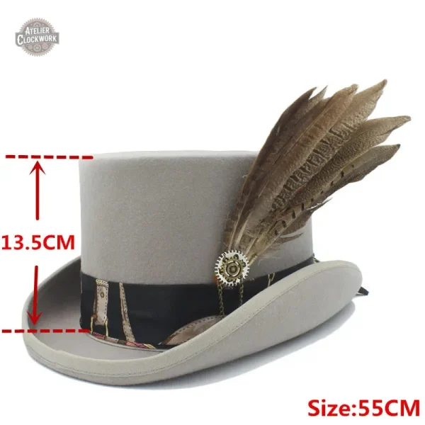 Chapeau steampunk pour un look audacieux