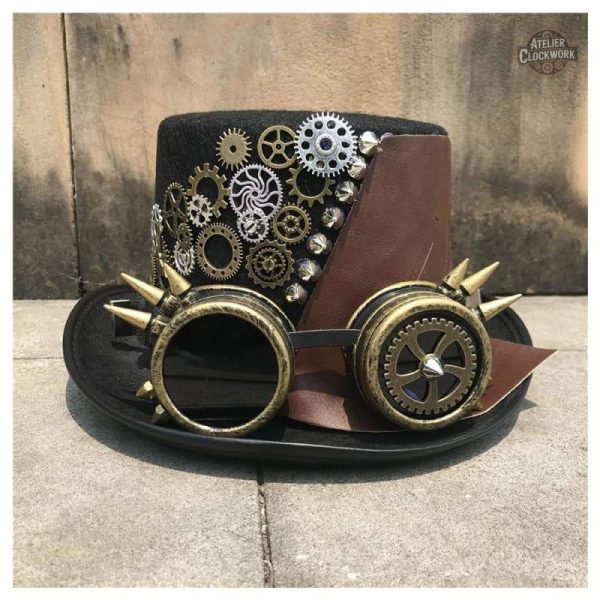 Haut de forme steampunk élégant au design original