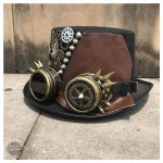 Accessoire steampunk : chapeau haut de forme unique
