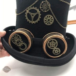 Chapeau vintage homme inspiré du Steampunk