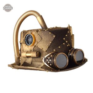 Chapeau haut de forme steampunk élégant pour déguisement