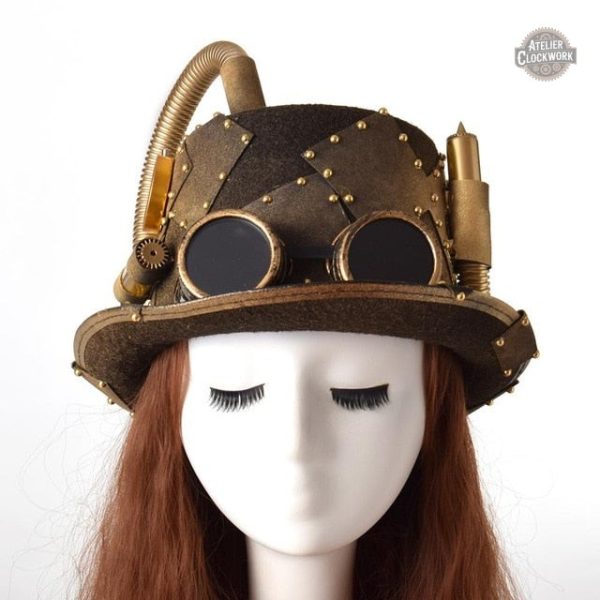 Chapeau de déguisement steampunk, style unique et raffiné