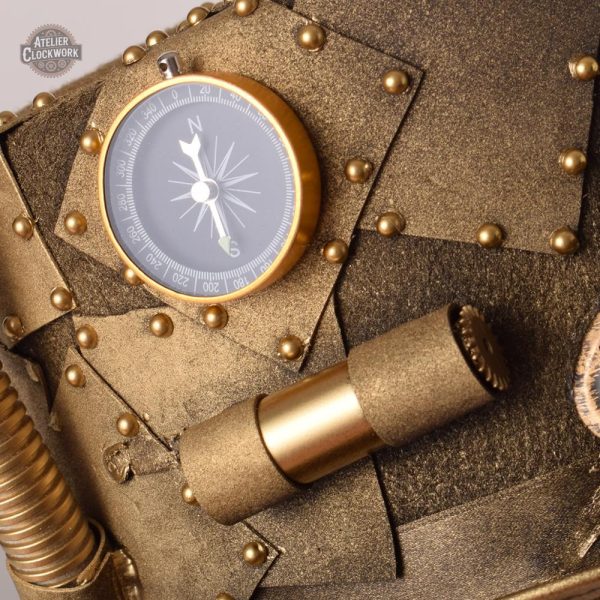 Chapeau steampunk, idéal pour fêtes et événements costumés
