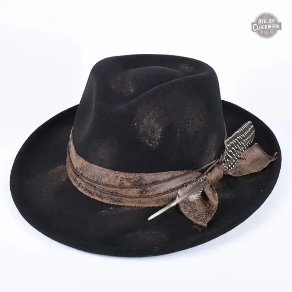 chapeau-style-fedora-steampunk-store-1 Chapeau Fedora Steampunk pour femme