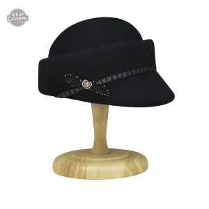 Chapeau Voilette Belle Epoque - Céleste Mogador