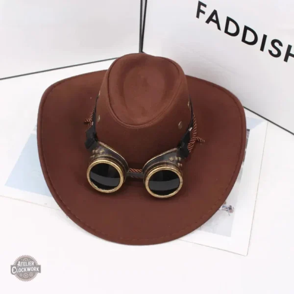 Chapeau cowboy Weird West pour une touche rétro