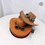 Haut de forme steampunk avec design cowboy