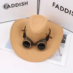 Chapeau élégant inspiré du Far West