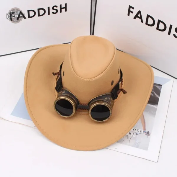 Chapeau élégant inspiré du Far West