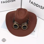 Accessoire mode : chapeau cowboy en steampunk