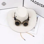 Chapeau cowboy au design original et vintage