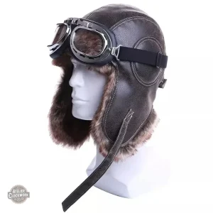 Chapka Aviateur Steampunk en style vintage