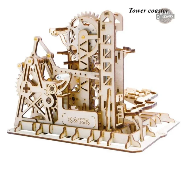 Expérience de jeu Steampunk avec puzzle 3D à billes