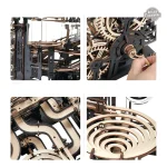 Puzzle 3D avec mécanisme de billes fascinant