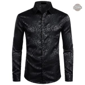 Chemise à fleurs homme vintage