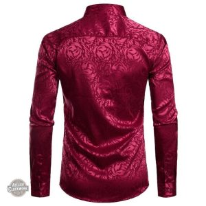Style steampunk homme avec motifs floraux