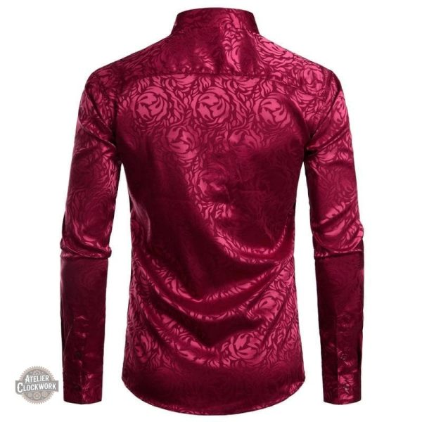 Style steampunk homme avec motifs floraux