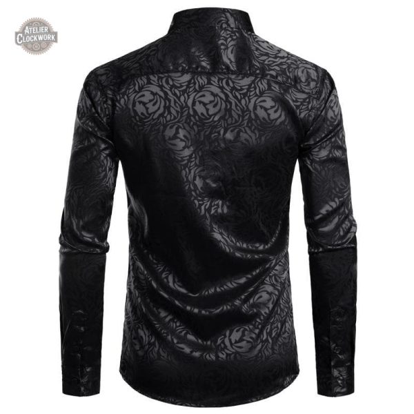Vêtement homme vintage à fleurs, style audacieux