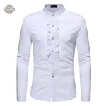 Chemise Victorienne Steampunk pour homme élégant
