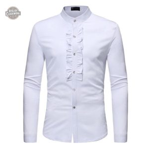 Chemise Victorienne Steampunk pour homme élégant