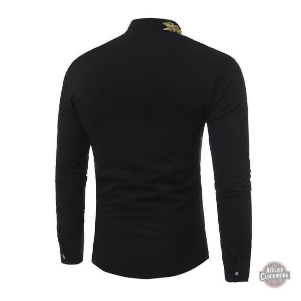 Élégante chemise victorien pour homme audacieux