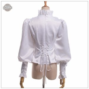 Col Victorien pour un look rétro-futuriste