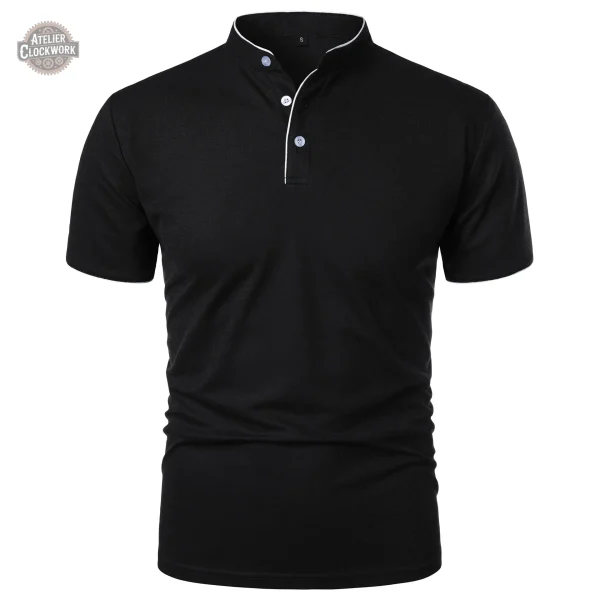 chemise-coton-homme-manche-courte-steampunk-store-1 Chemise Coton Homme Manche Courte - Spring Time