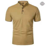 Chemise courte élégante pour homme, style steampunk