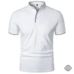 Chemise dandy en coton, manches courtes, look audacieux