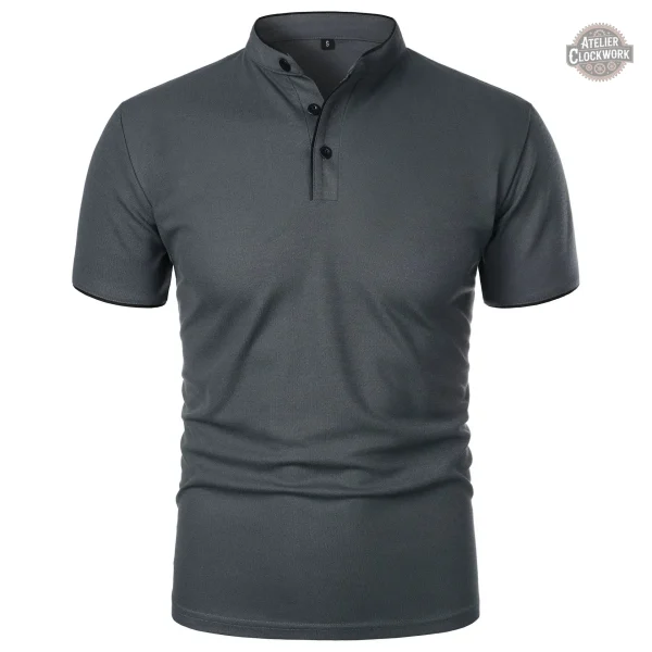 Mode masculine : chemise dandy en coton, printemps