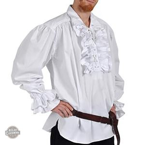 Chemise à Jabot Homme - Style Victorian Pirate