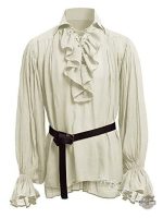 Mode masculine : chemise à jabot chic
