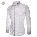 Chemise dentelle pour un style dandy audacieux
