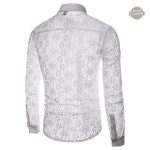 Mode steampunk : chemise homme en dentelles