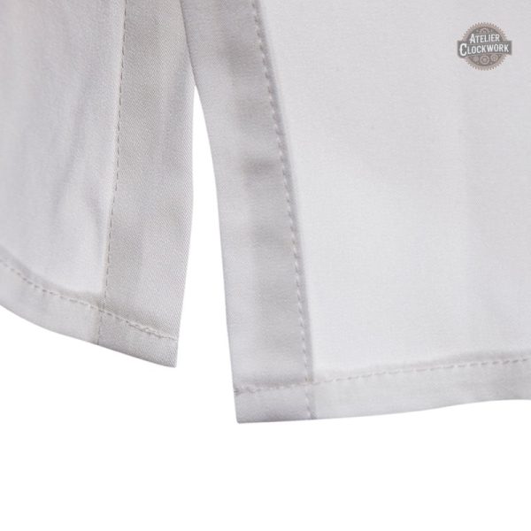 Chemise à manches longues avec dentelles raffinées