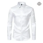 Chemise élégante dorée, parfait pour des occasions spéciales