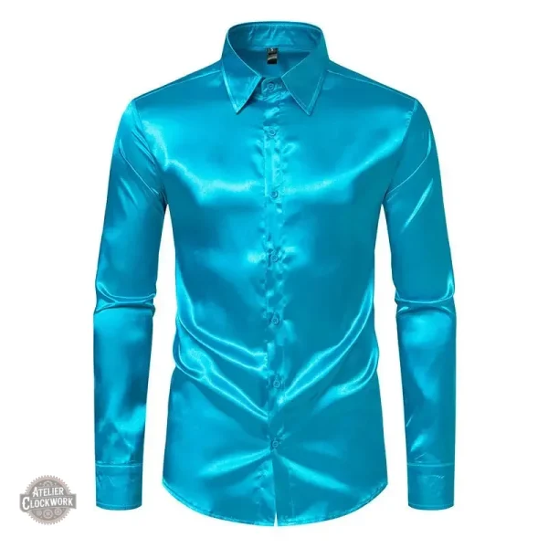Golden Boy, chemise dorée pour un look audacieux