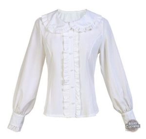 Chemise style steampunk avec détails vintage