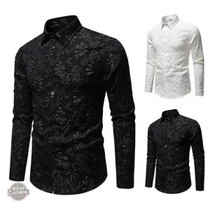 Chemise Florale Homme - Dorian Gray