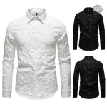 Dorian Gray : chemise élégante pour le dandy moderne