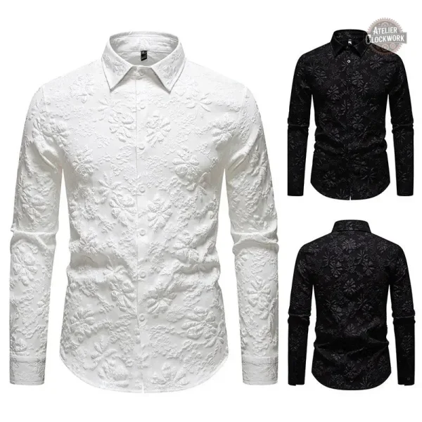 Dorian Gray : chemise élégante pour le dandy moderne