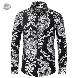 Chemise Steampunk masculine au design distinctif
