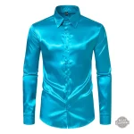 Chemise satinée homme, look steampunk chic