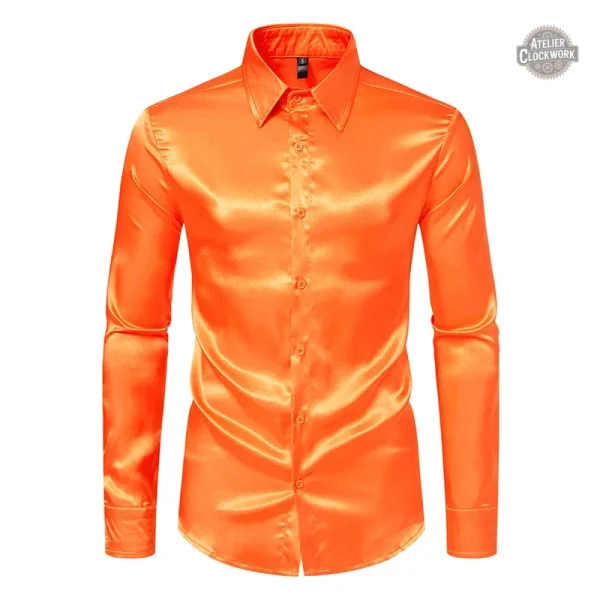 Chemise élégante pour homme, esthétique steampunk