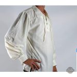 Chemise steampunk élégante pour homme, look distinctif