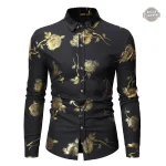 Chemise à fleurs pour un look dandy unique