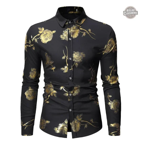 Chemise Blossom Spirit pour homme audacieux