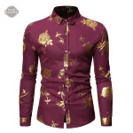 Mode masculine : chemise à imprimé floral